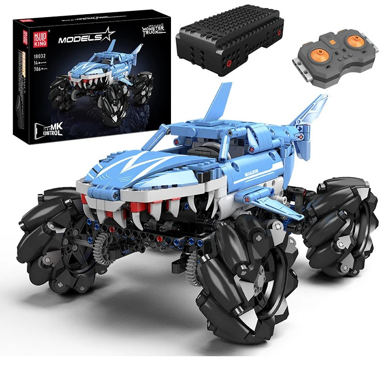 Comnox - Mould King - Megalodon Monstertruck - 786 Stukjes - LEGO Compatible - RC Technische Bouwset - Comnox Company