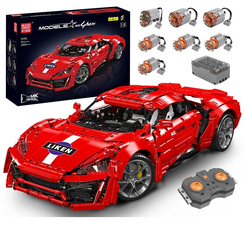Comnox - Mould King - Lykan Hypersport Raceauto - 4070 Stukjes - LEGO Compatible - Comnox Company