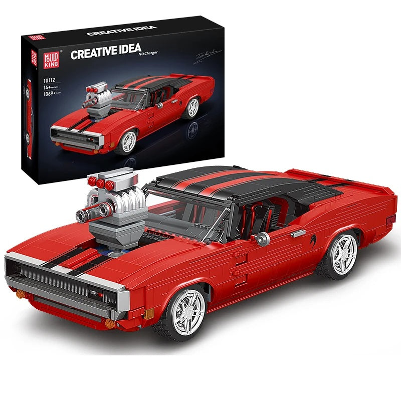 Comnox - Mould King - Technische Muscle Car Bouwset - 1869 Stukjes - LEGO Compatible - Voor Kinderen en Volwassenen - Comnox Company