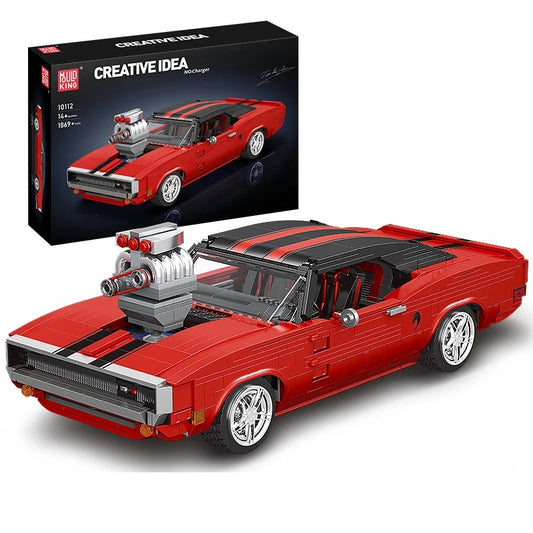 Comnox - Mould King - Technische Muscle Car Bouwset - 1869 Stukjes - LEGO Compatible - Voor Kinderen en Volwassenen - Comnox Company