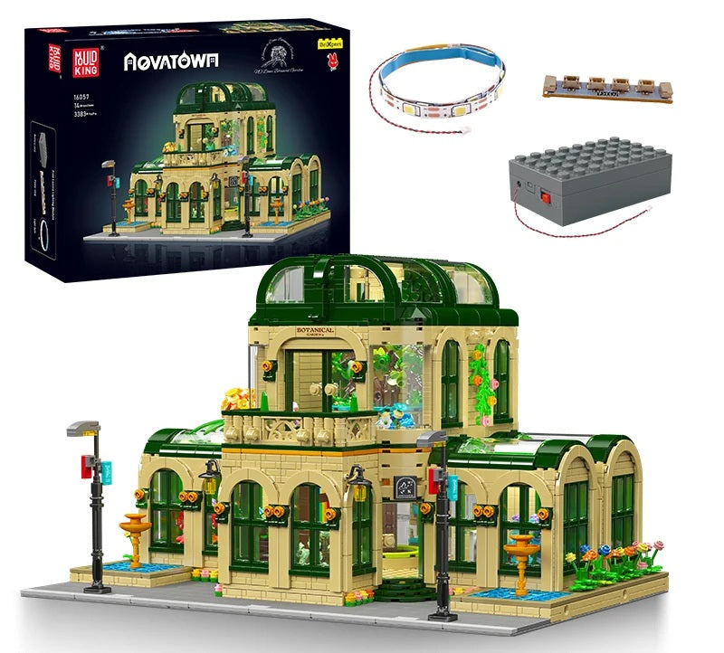 Comnox - Mould King - Botanische Tuin Bouwset - 3383 Stukjes - LEGO Compatible - Dome Garden Model - Comnox Company