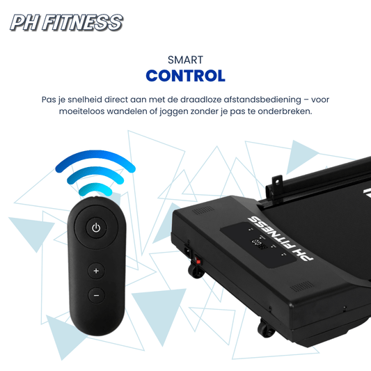 Comnox - PH Fitness A1F WalkingPad Loopband - Comfortabel Thuiswandelen - Rustige 1,5HP Motor - 1–8 km/u Snelheid - Bluetooth & App Ondersteuning - Zwart/Roze