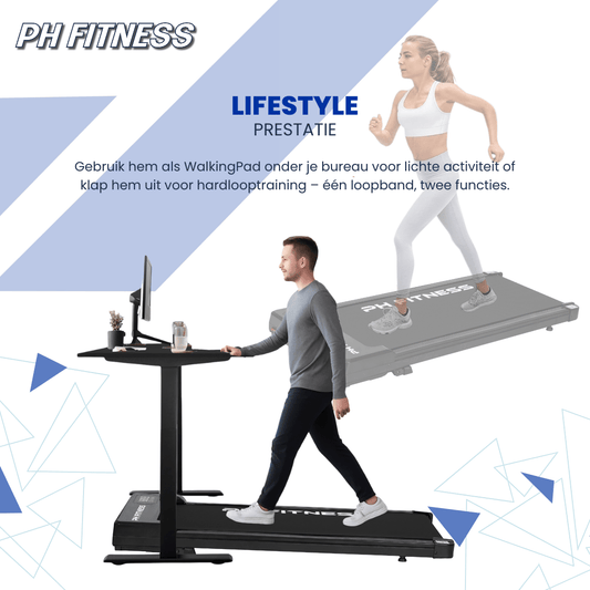Comnox - B1S Slim WalkingPad - Compact wandelen en cardio - 8 km/u
