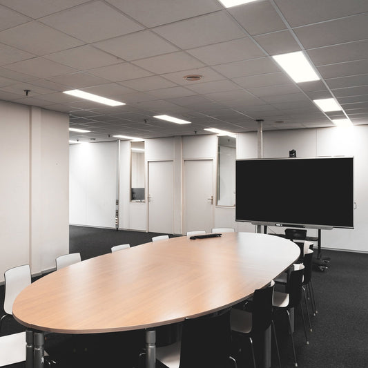 Comnox - LED Paneelverlichting - Helder en Neutraal Wit Licht - Energiezuinig - 30x120 cm - Koel wit 4000K - Lumen 4000 - 40W
