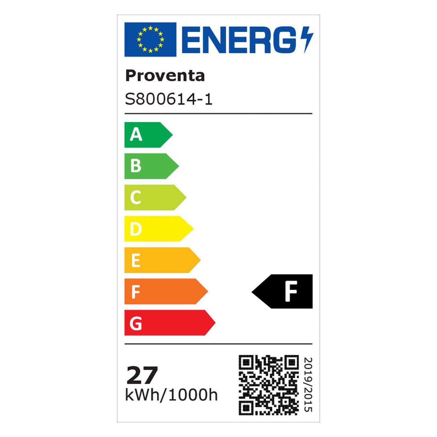 Comnox - Proventa - Plafondventilator met verlichting 50 cm – Comfort & Energiezuinigheid – 2800 lumen – 45 W – Wit
