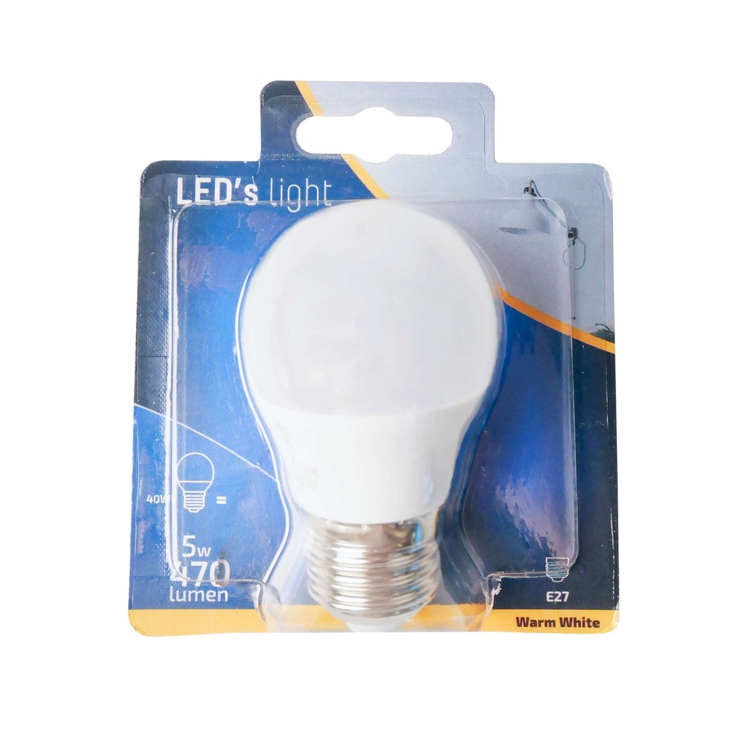 Proventa LED lamp met grote E27 fitting - diameter van 45 mm - G45 Peerlamp