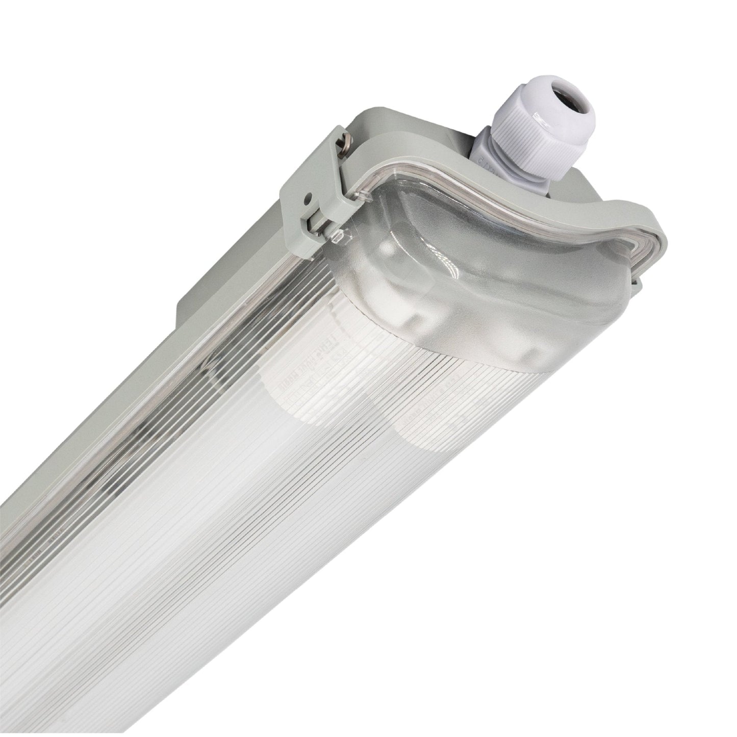 Proventa LED TL dubbel armatuur met 2 buizen 150 cm - Koud wit licht 6500 K - Waterdicht - Complete set