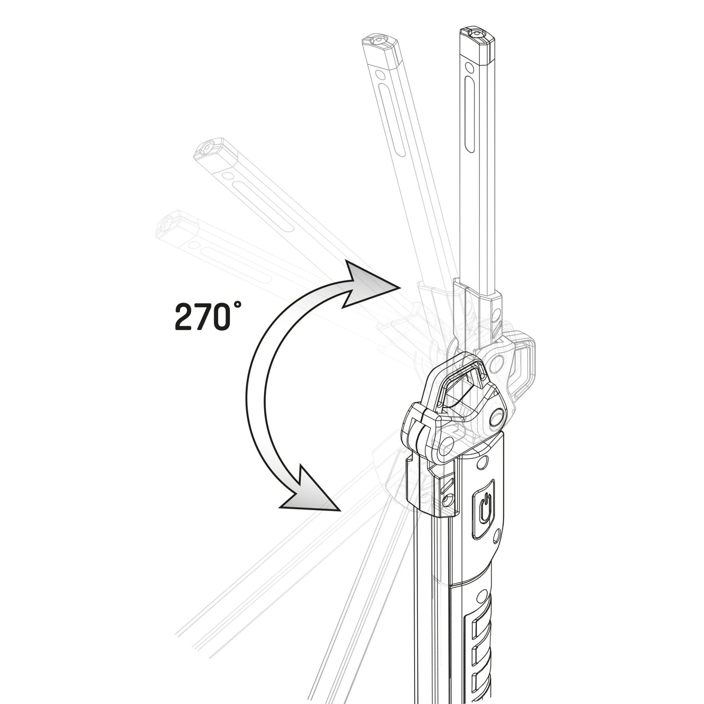 Comnox LED's Work Oplaadbare Looplamp 500 - Krachtige Verlichting - IP54 Waterbestendig