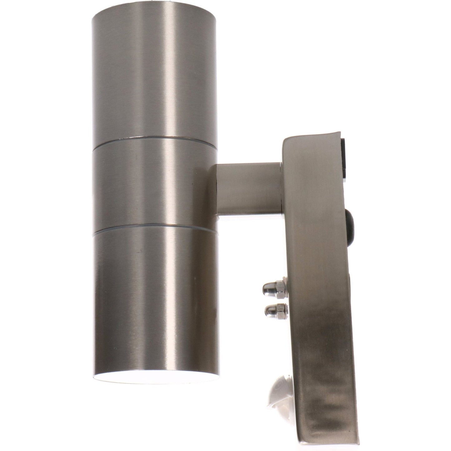 Comnox - LED Buitenlamp met Bewegingssensor - Automatische verlichtingsoplossing voor buiten - Energiezuinig - IP44 spatwaterdicht - RVS - Zilver