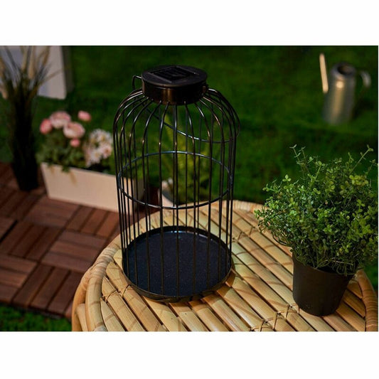 Solar LED Tafellampen op zonne-energie met sensor - Automatisch aan/uit - Zwart