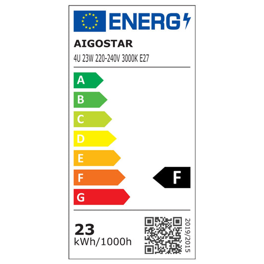 Comnox - Spaarlamp E27 LED 23W - Energiezuinig – Heldere daglichtverlichting – 2030 lumen – 6500K – daglichtwit