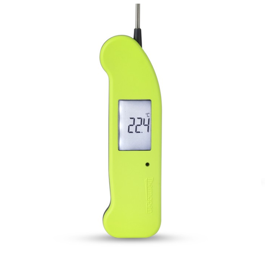 Comnox - Thermapen ONE Hi-Vis Limited Edition - Direct zichtbare temperatuur binnen een seconde - waterdicht IP67 - roestvrij staal probe - smart display - koeltransport