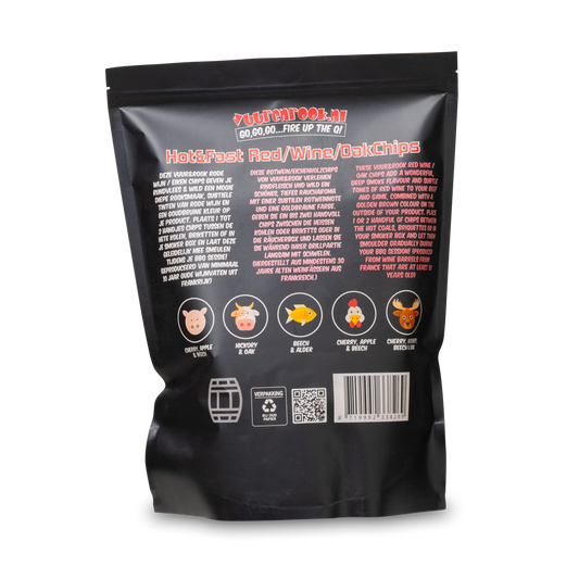 Hot&Fast Cherry Chips BBQ rooksmokkertjes meerdere smaken