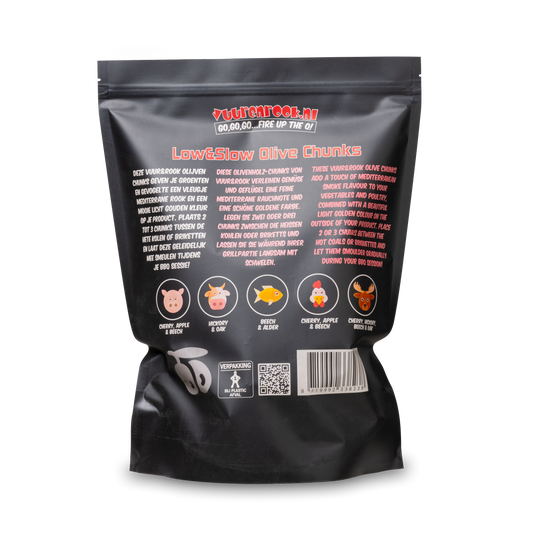 Hot&Fast Cherry Chips BBQ rooksmokkertjes meerdere smaken