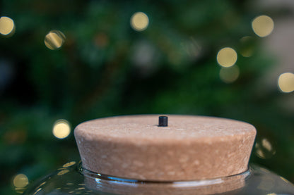 Cork with led - Terrarium cork with light -  3 sizes available