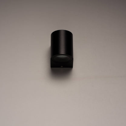 LED's Light LED Wandlamp buiten met GU10 fitting - Rond - Model San Marino - IP44 - Zwart