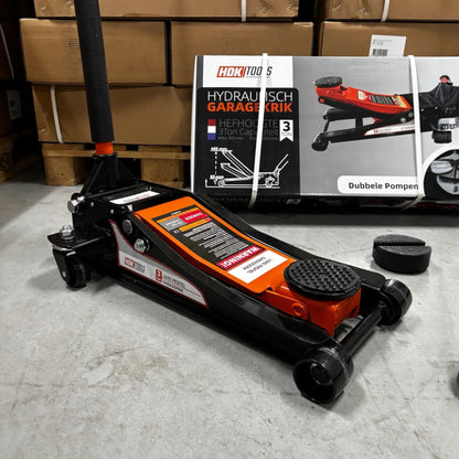 Comnox - Garagekrik 3 ton extra laag - Ideaal voor verlaagde auto's