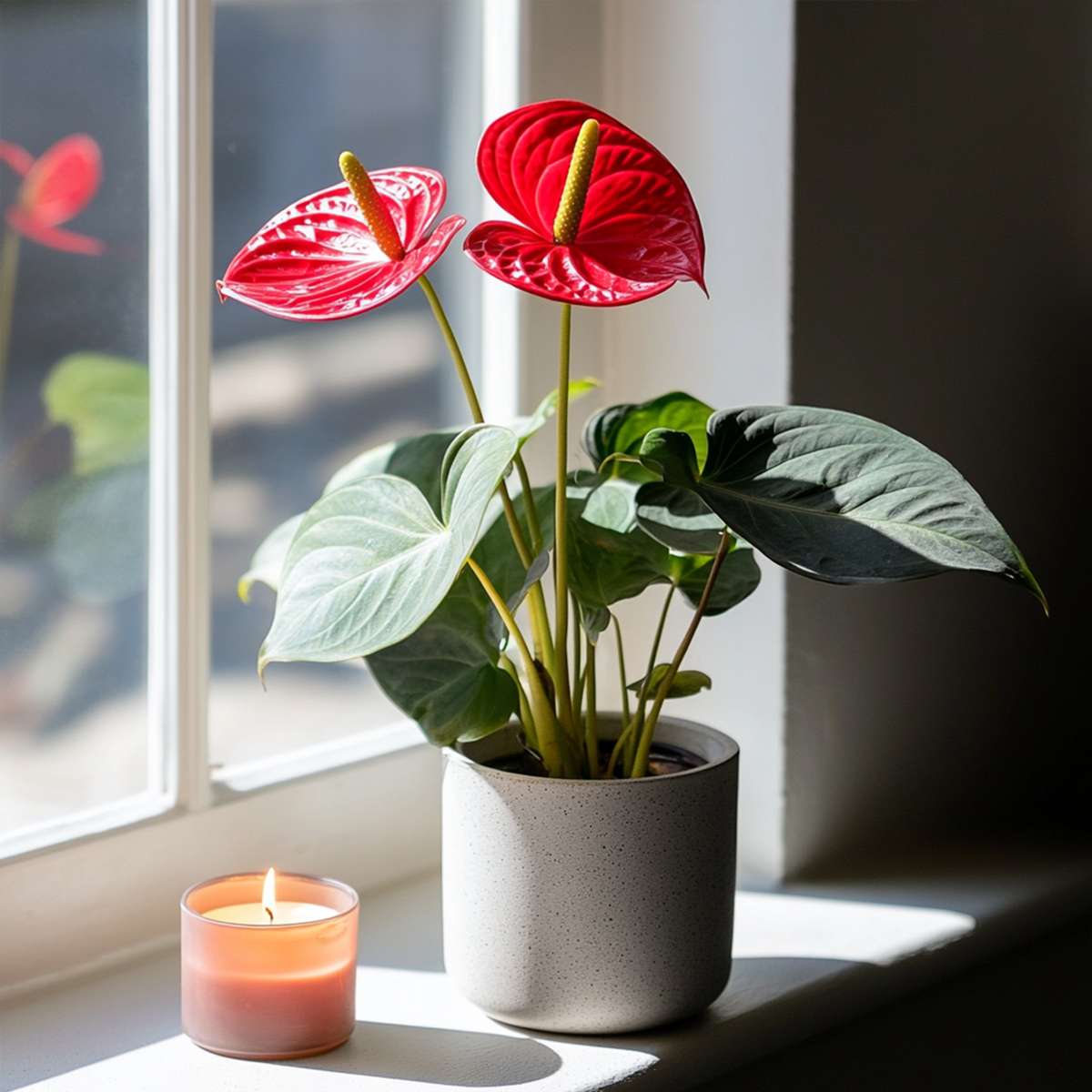 Anthurium 'Madural Red' - Flamingoplant