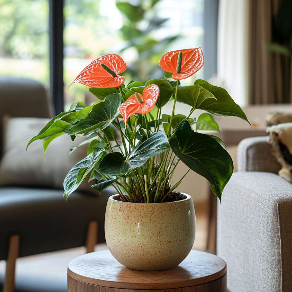 Anthurium 'Madural Orange' - Flamingoplant