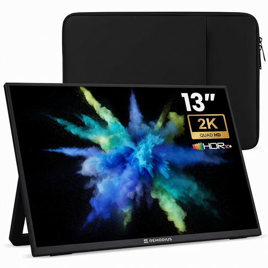 Comnox - Remodius Portable Monitor 13 inch - Extra werkruimte onderweg - 2K IPS-scherm