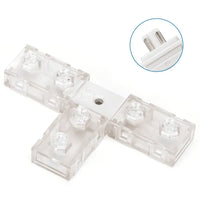 Comnox - Lichtslang T-connector 230V AC - Maak eenvoudige vertakkingen - IP54 Spatwaterdicht