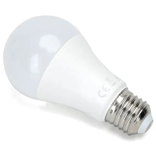 Comnox - E27 LED Gloeilamp met Dag/Nacht en Bewegingssensor - Automatisch licht zonder schakelaar - Bespaart energie - 9W gelijk aan 62W - daglicht wit 6500K - LED sensorlamp