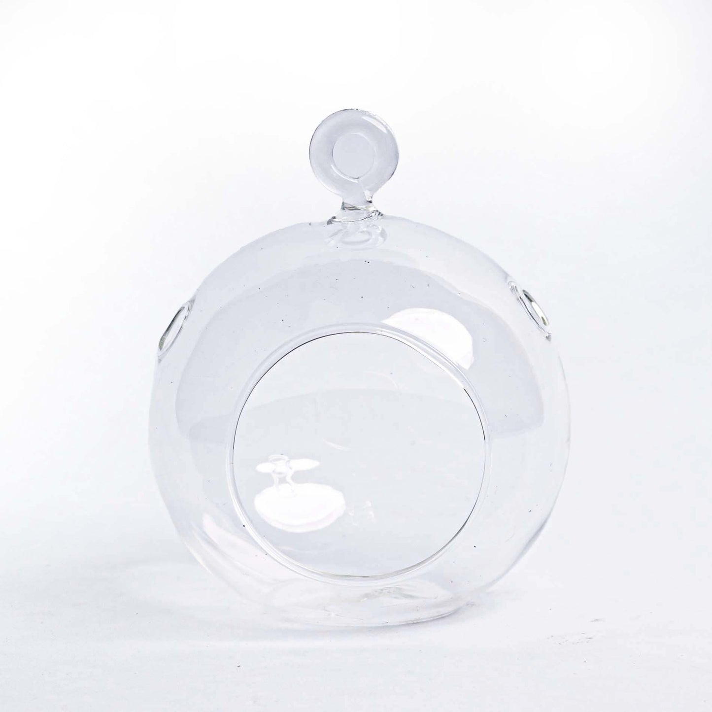 Glass Christmas Ball - Pinecone and Reindeer Moss