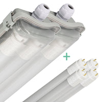 Comnox - FastFix LED TL dubbel armatuur - Energiezuinig & Robuust - 150 cm