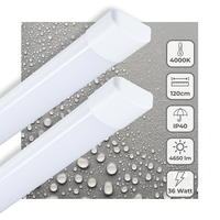 Comnox - LED batten TL verlichting 120 cm – Zuinig – Eenvoudig – 4650 lumen – 36W – Comnox