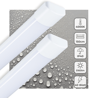 Comnox - LED batten 150 cm - Energiezuinig verlichtingsarmatuur - Direct helder licht - 40W - 5160 lm - LED - 150 cm