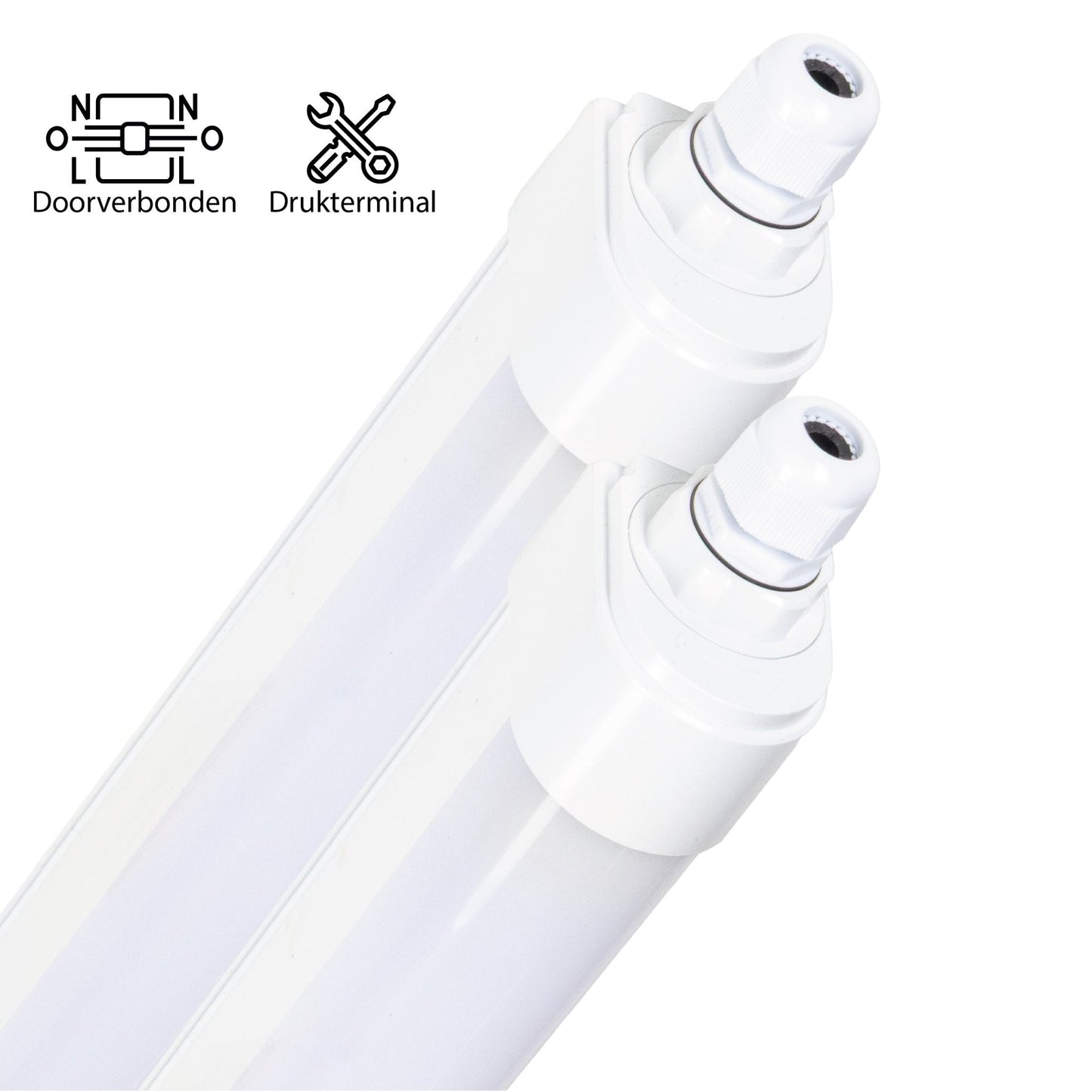 Comnox - LED TL verlichting 120 cm - Direct helder licht - Veiligheid en comfort - 36 watt - 4320 lumen - duurzaam ontwerp
