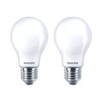 Comnox - Philips Classic LED Lampen E27 - Energiezuinig Warm Wit Licht - 2-pack