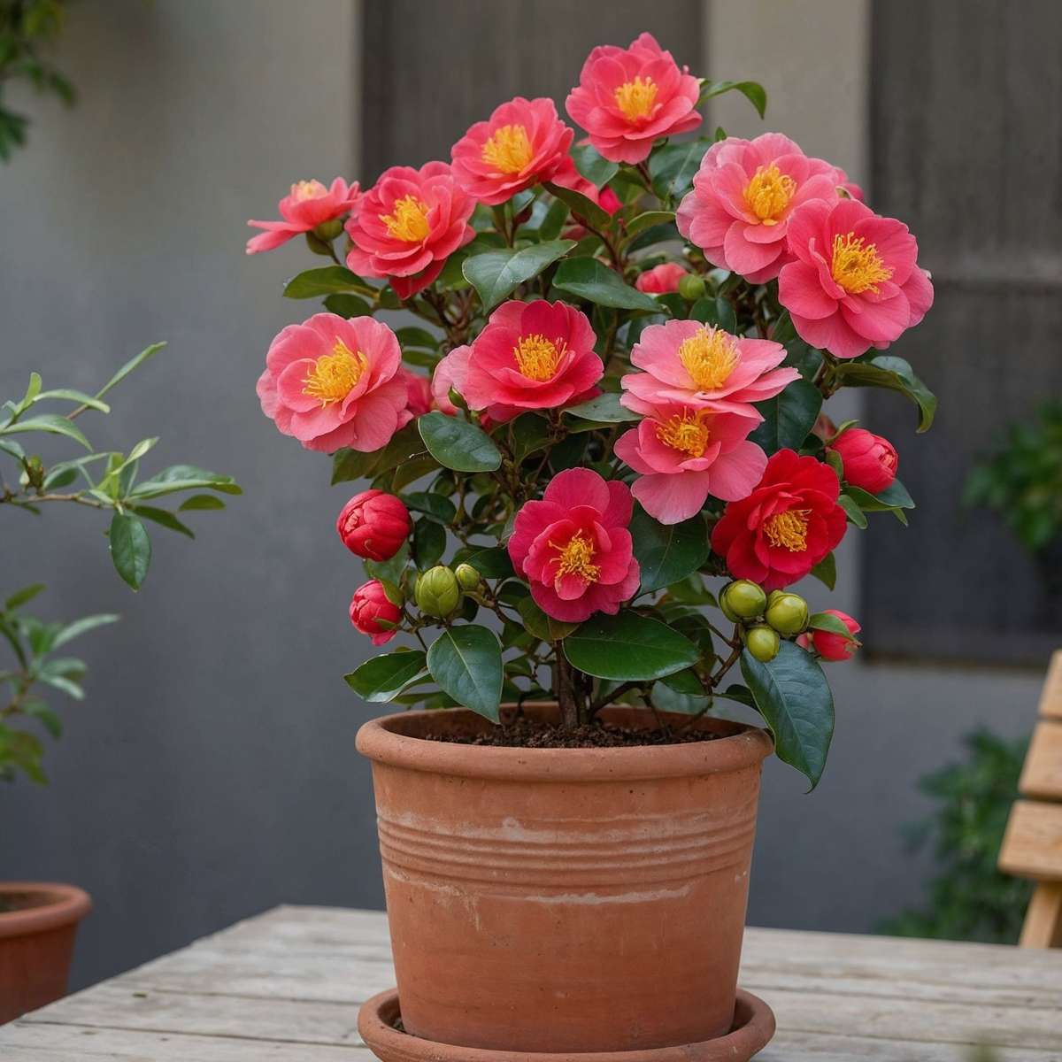 Camellia Japonica - Set van 2 - Japanse roos