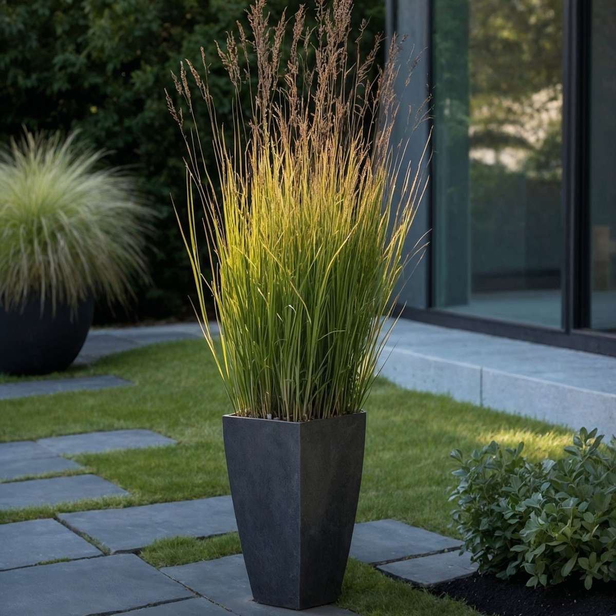 Panicum virgatum 'Heavy Metal' - Set van 2 - Vingergras