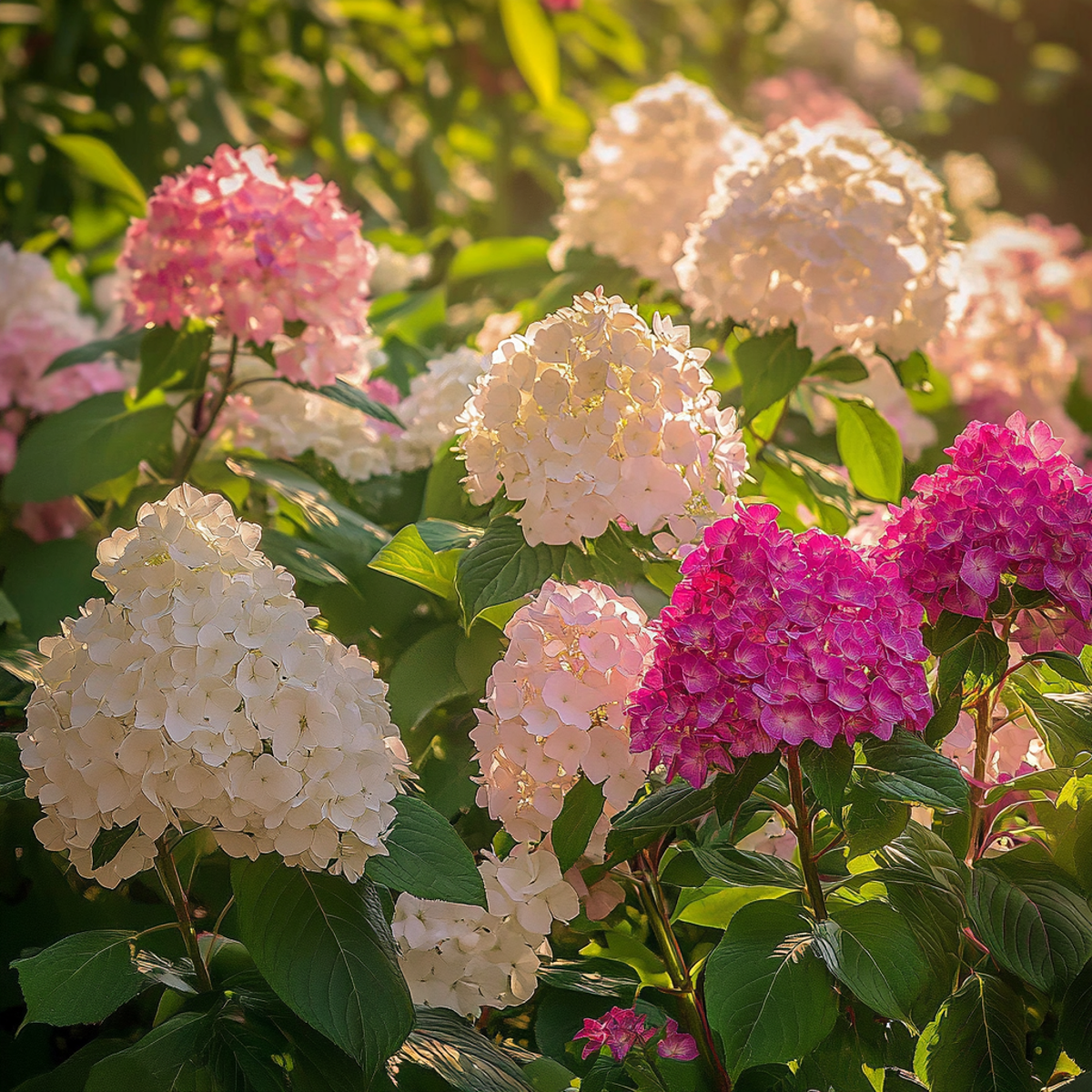 Hydrangea - Mix van 6 - Hortensia