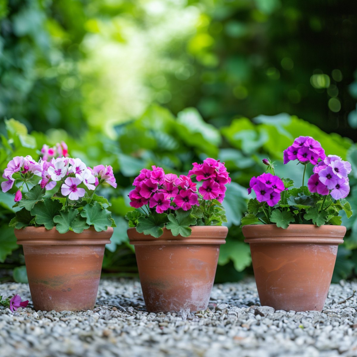 Anti-muggen Geraniums - Set van 6