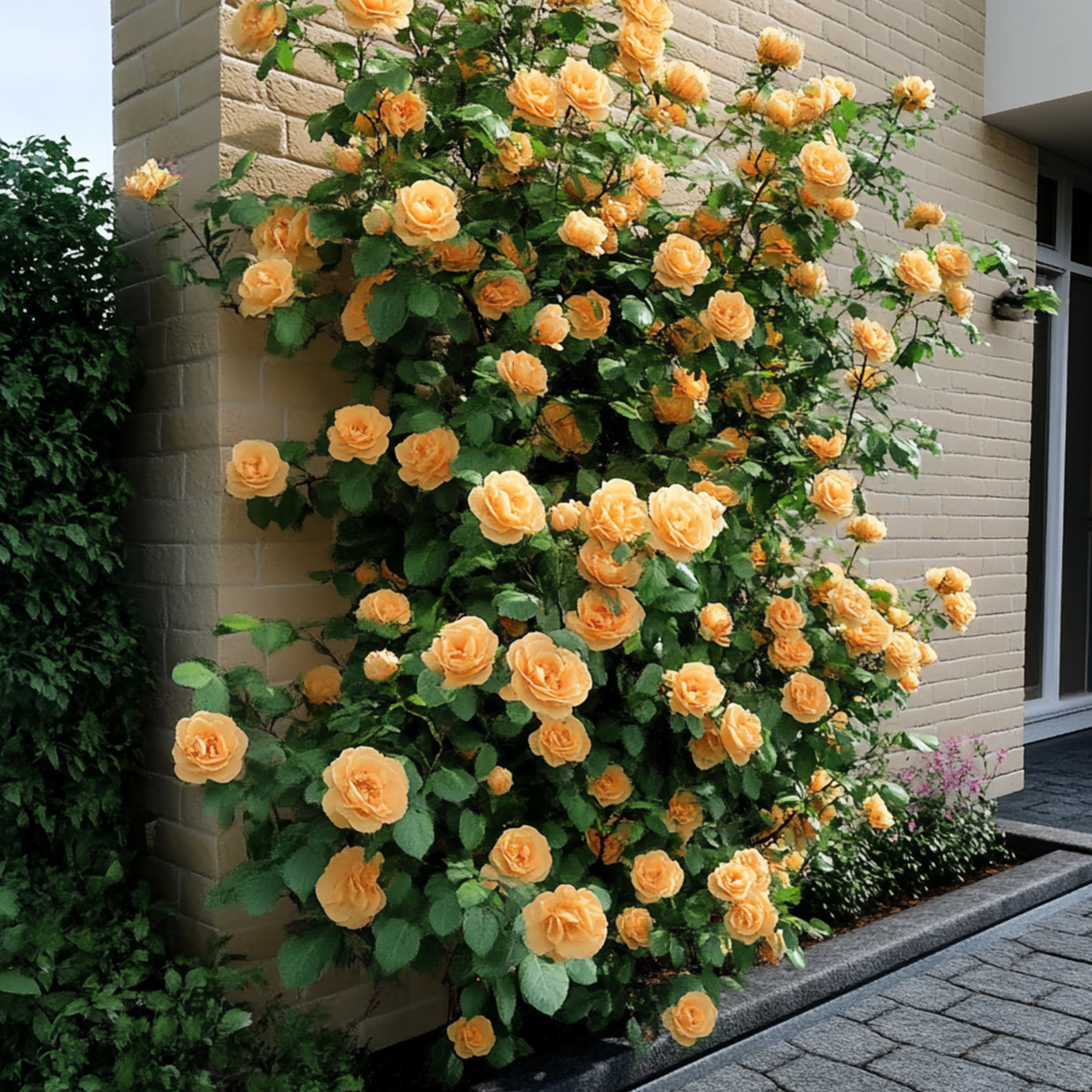 Camellia japonica 'Brushfield's Yellow' - Set van 2