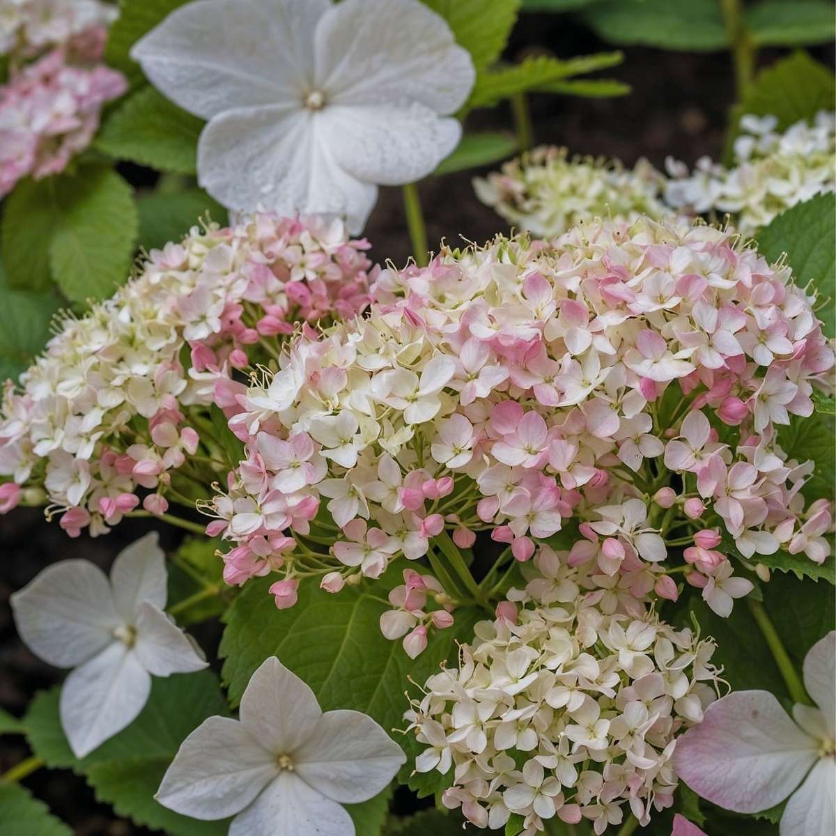 Hydrangea Teller - Mix van 6 - Hortensia