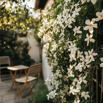 Jasminoides Officinale - Set van 3 - Wit - Jasmijn