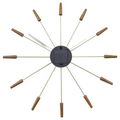 NeXtime Plug Inn Wandklok - Stille loop en uniek design - 58cm