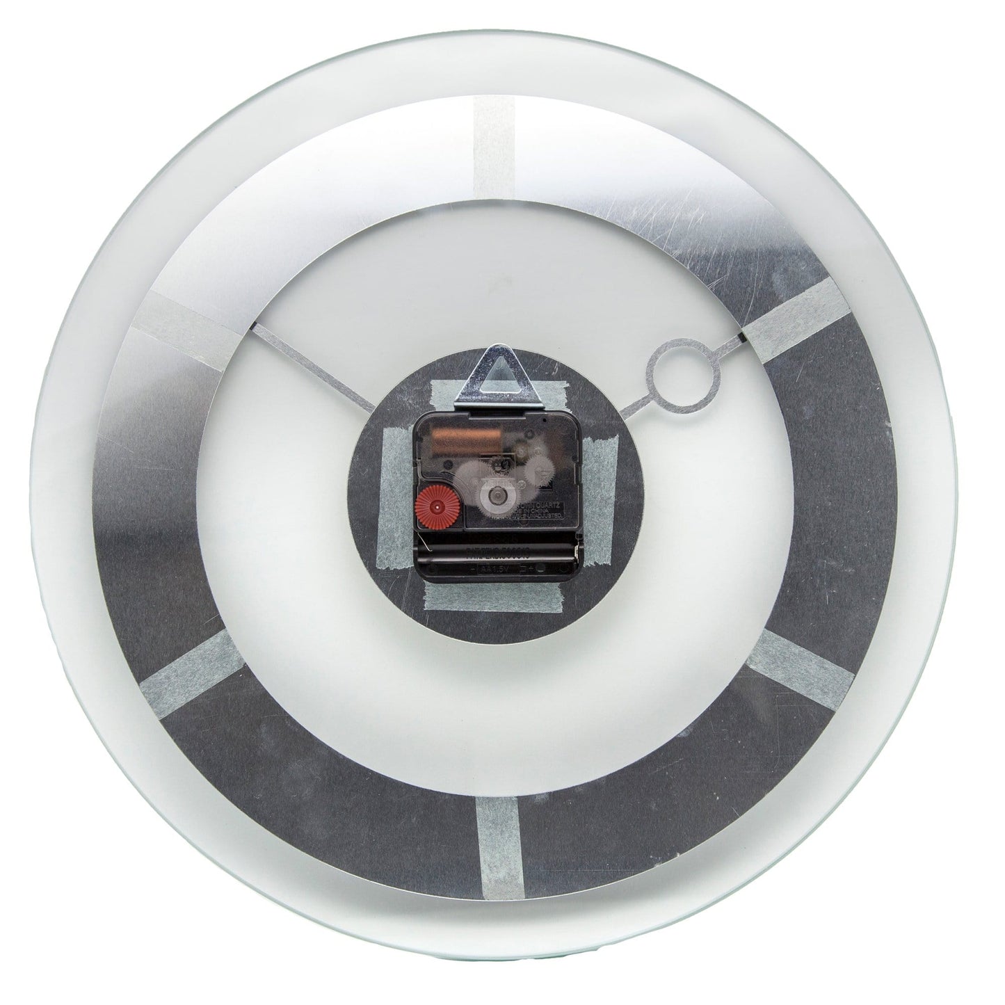 NeXtime Retro Wandklok - Tijdloos 60s Design - Aluminium & Glas