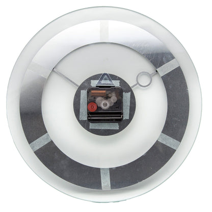 NeXtime Retro Wandklok - Tijdloos 60s Design - Aluminium & Glas