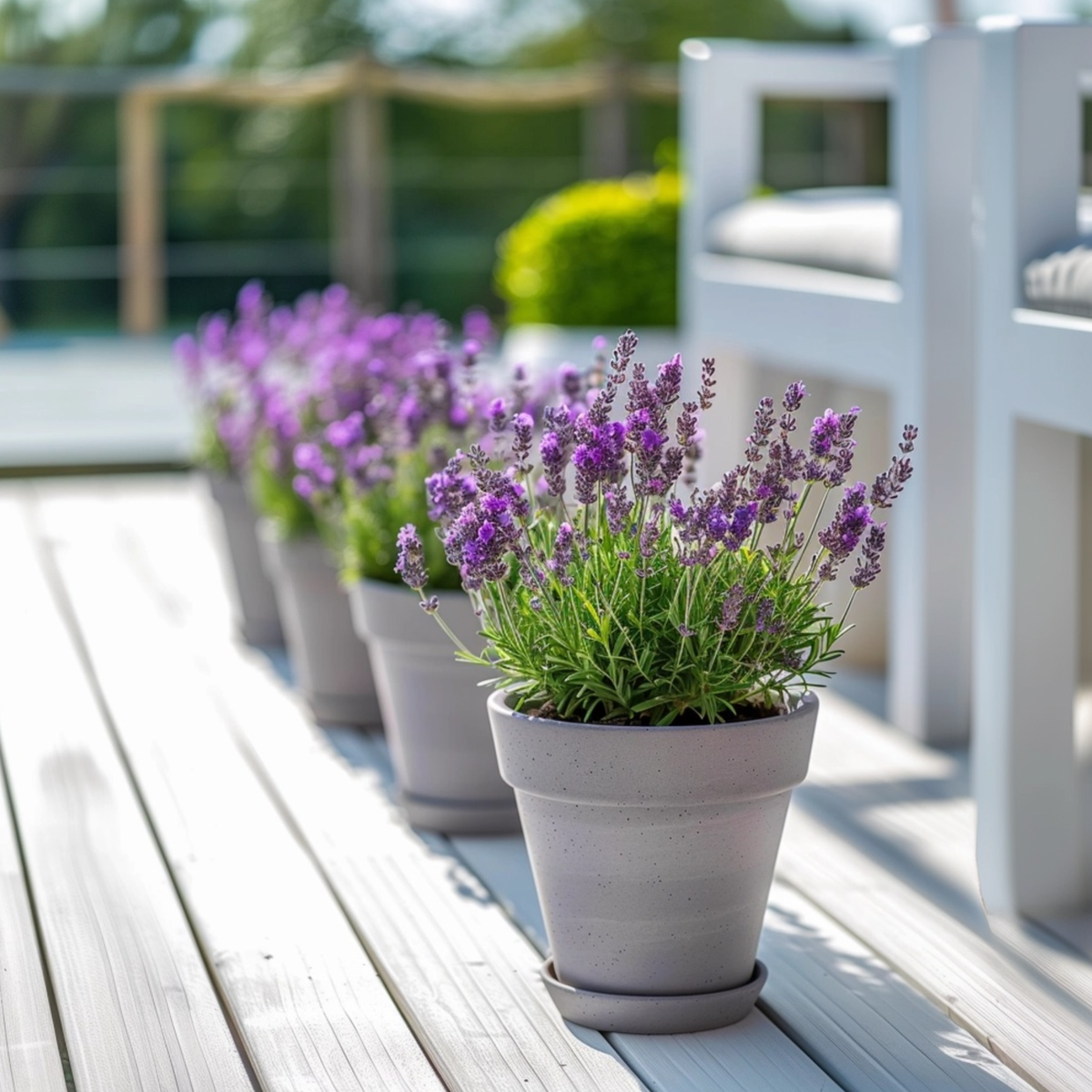 Lavandula stoechas 'Anouk' - Set van 2 - Lavendel