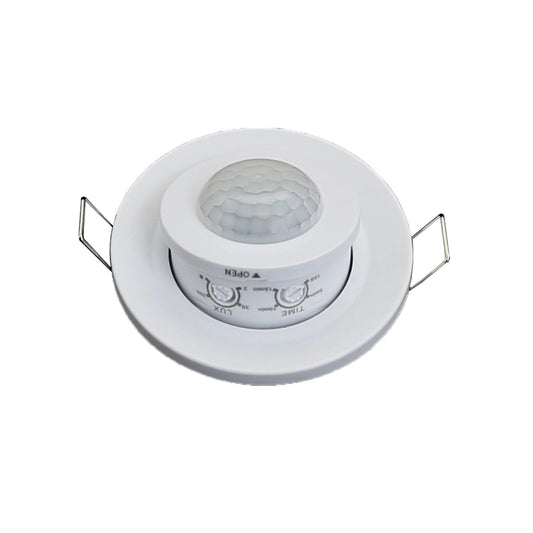 LED's Light Inbouw Bewegingsmelder - 0 tot 1200W - Detectiebereik van 8 meter