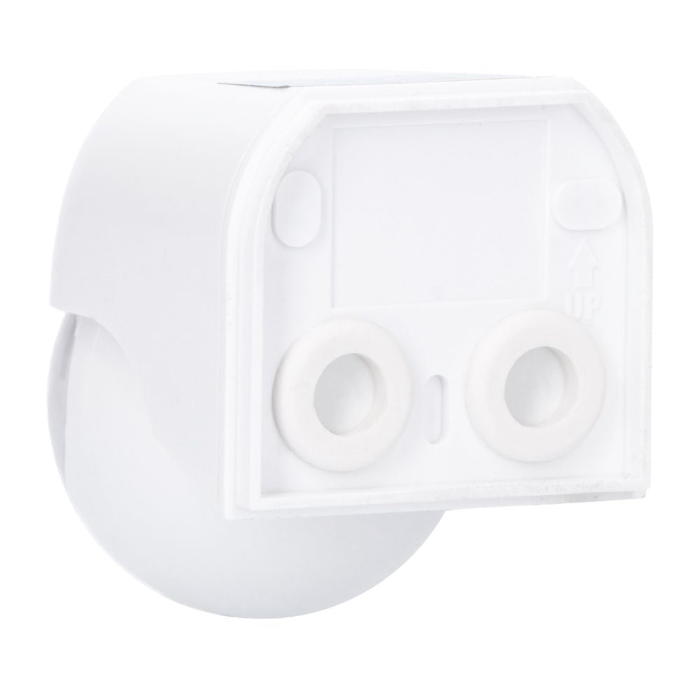 LED's Light 2-in-1 Bewegingsmelder met 12 meter bereik - Voor binnen & buiten - Wandmontage - Wit