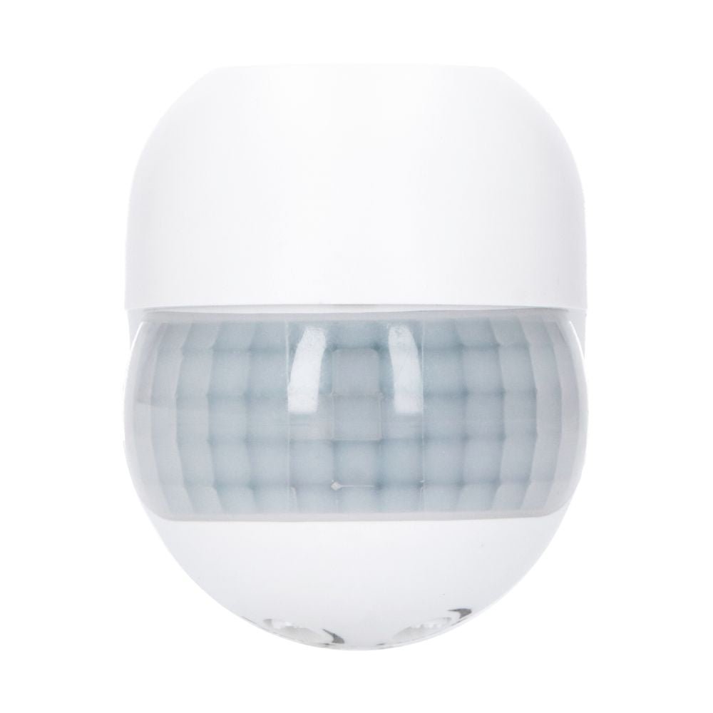 LED's Light 2-in-1 Bewegingsmelder met 12 meter bereik - Voor binnen & buiten - Wandmontage - Wit