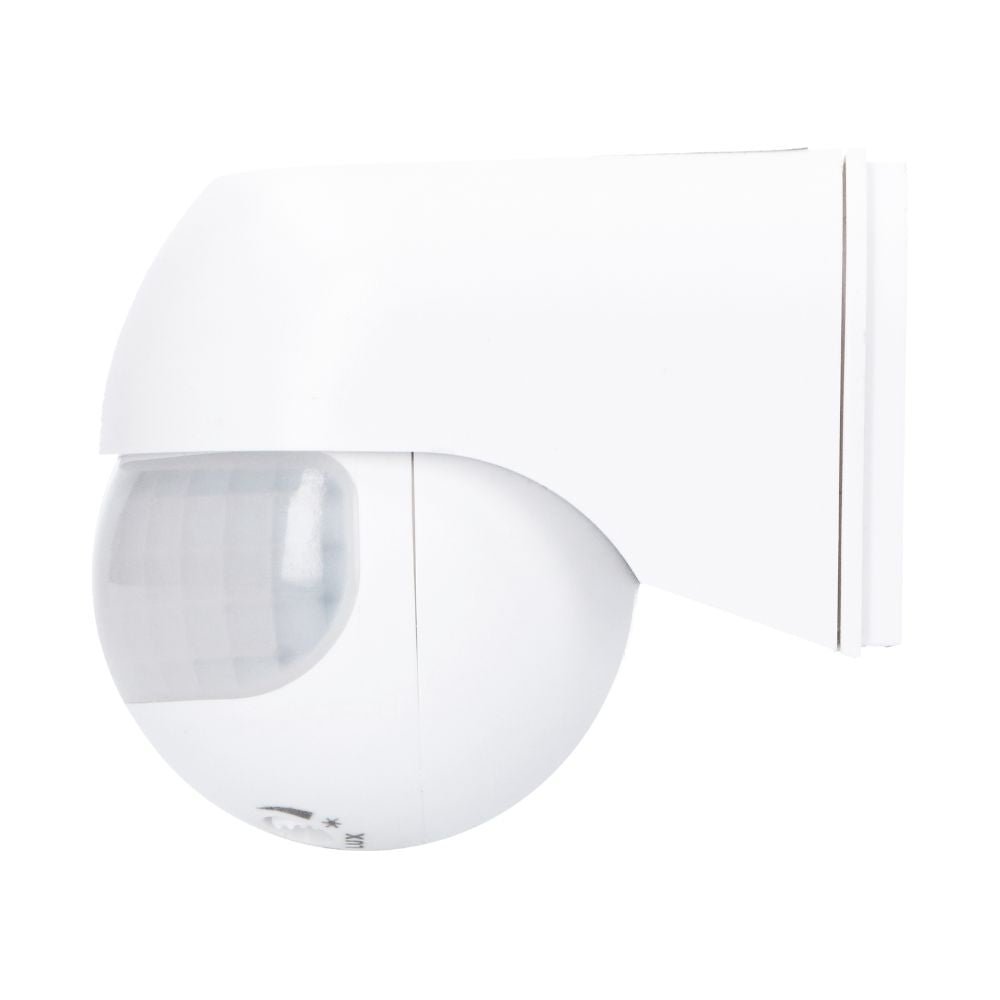 LED's Light 2-in-1 Bewegingsmelder met 12 meter bereik - Voor binnen & buiten - Wandmontage - Wit