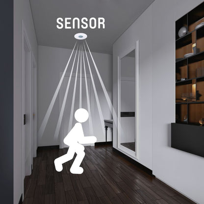 2in1 bewegingsmelder plafond - Bewegingssensor & Daglichtsensor - 6 meter bereik