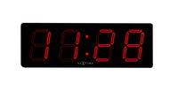 Comnox - NeXtime Big D - Grote digitale LED klok - 51.5 cm