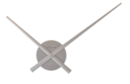 Wall clock - 48 x 3 cm - Aluminum - 'Small Hands'